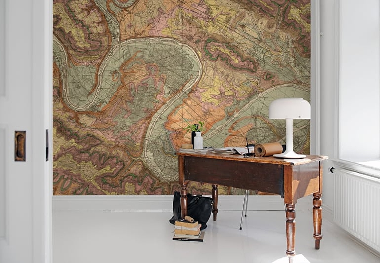 Панно и фотообои Rebel Walls No 5 Maps R13801