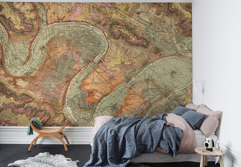 Панно и фотообои Rebel Walls No 5 Maps R13801