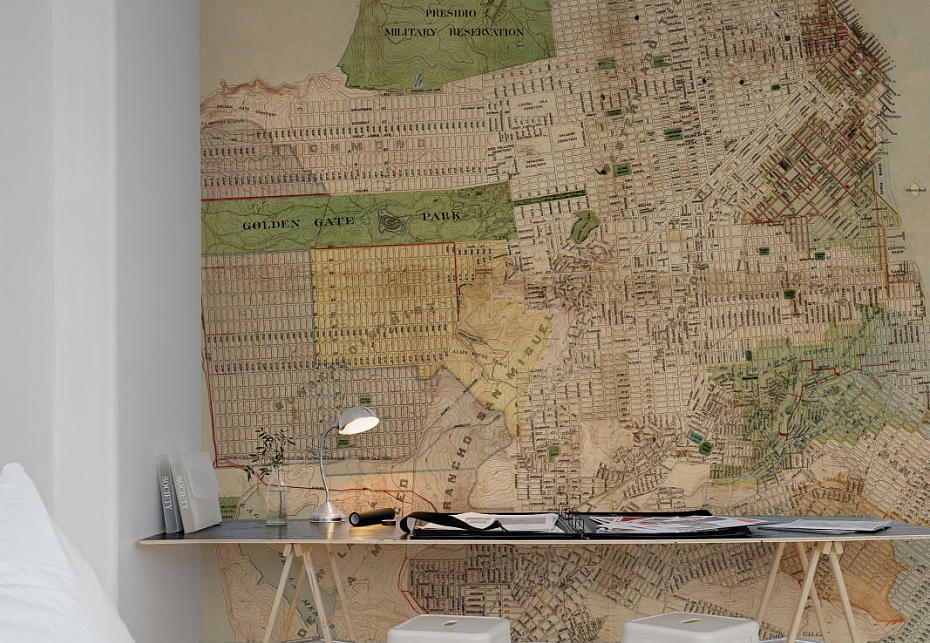 Панно и фотообои Rebel Walls No 5 Maps R13821