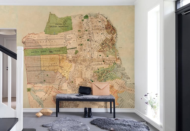 Панно и фотообои Rebel Walls No 5 Maps R13821