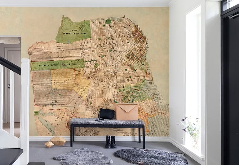 Панно и фотообои Rebel Walls No 5 Maps R13821