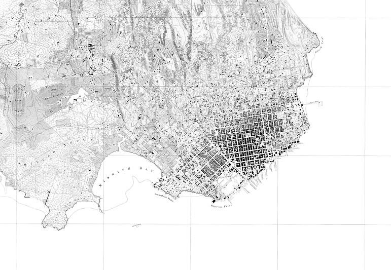 Панно и фотообои Rebel Walls No 5 Maps R13841