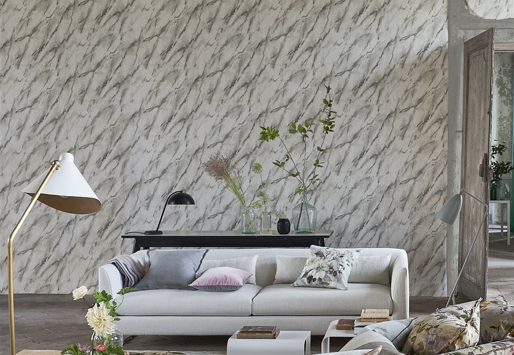 Обои Designers Guild Foscari Fresco with paint Litho PDG1089-08