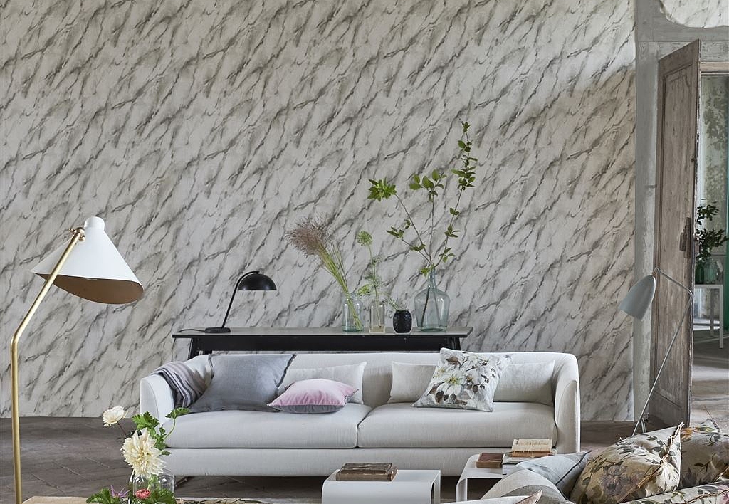 Обои Designers Guild Foscari Fresco with paint Litho PDG1089-08