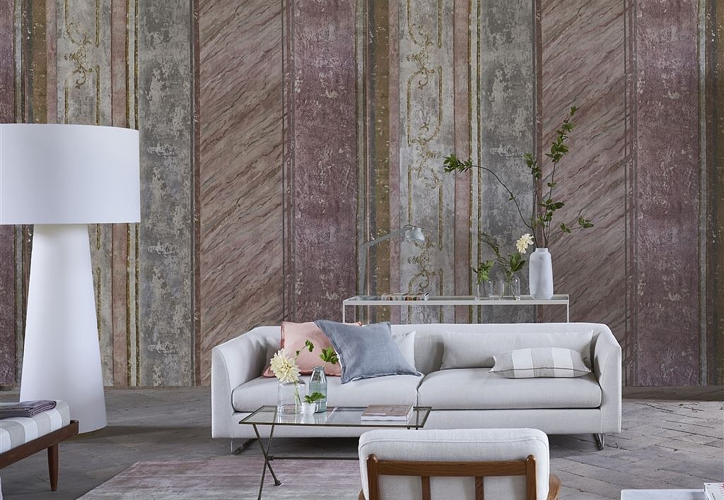 Обои Designers Guild Foscari Fresco with paint Litho PDG1098-01