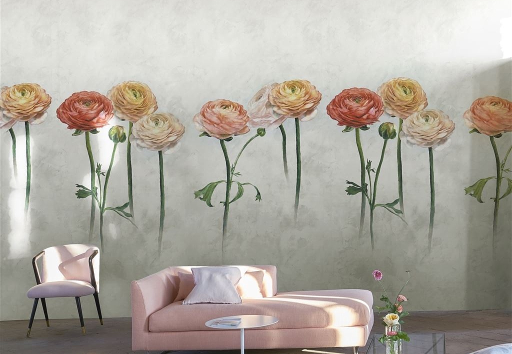 Обои Designers Guild Foscari Fresco with paint Litho PDG1100-01
