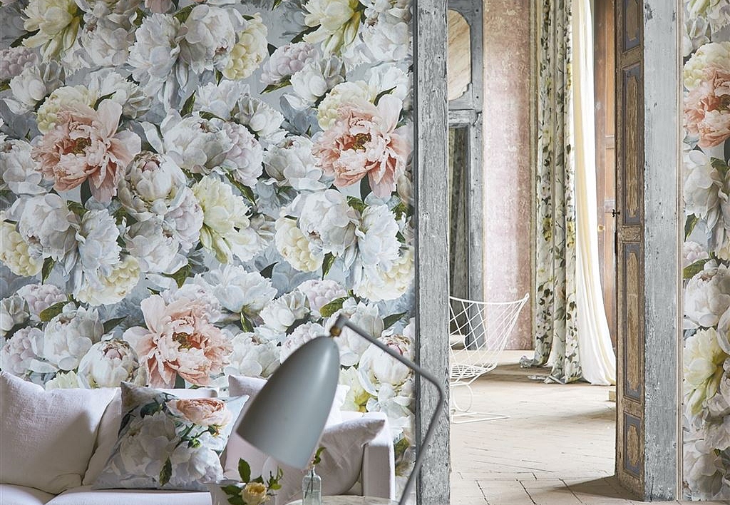 Обои Designers Guild Foscari Fresco with paint Litho PDG1102-01
