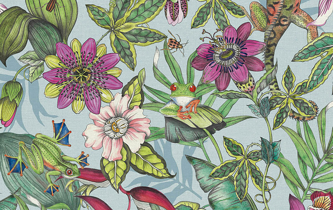 Американские обои York, коллекция Blooms II Resource Library, артикул BL1701