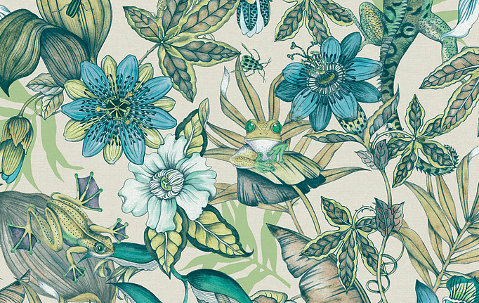 Американские обои York, коллекция Blooms II Resource Library, артикул BL1705