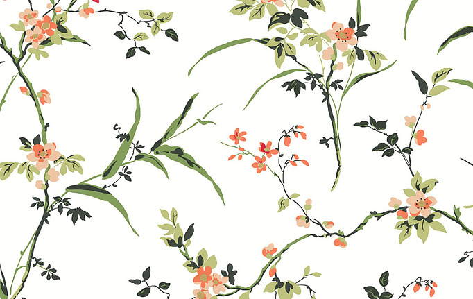 Американские обои York, коллекция Blooms II Resource Library, артикул BL1741