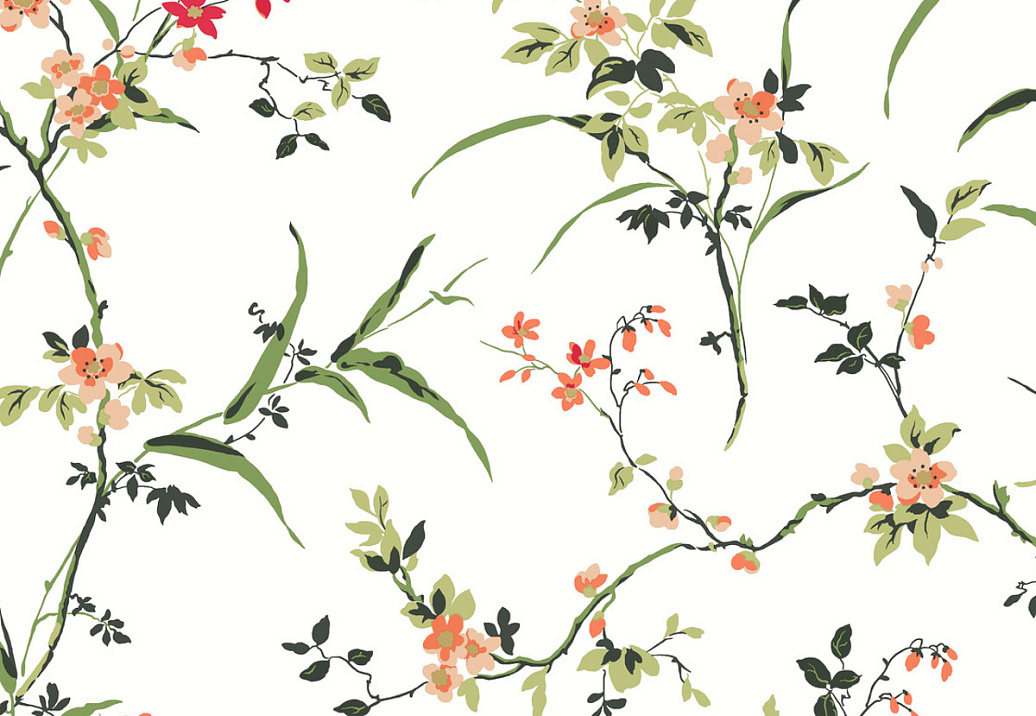 Обои York Blooms II Resource Library BL1741