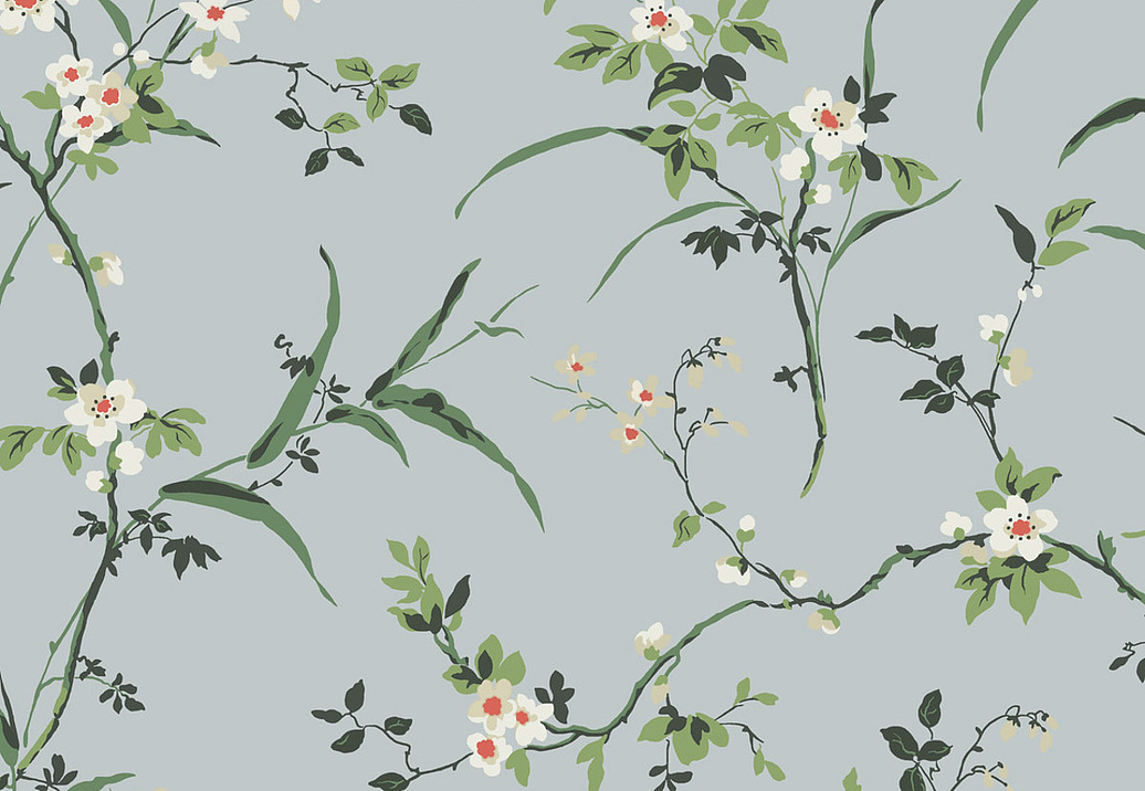 Обои York Blooms II Resource Library BL1743