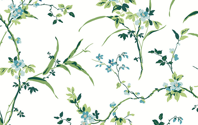 Американские обои York, коллекция Blooms II Resource Library, артикул BL1744