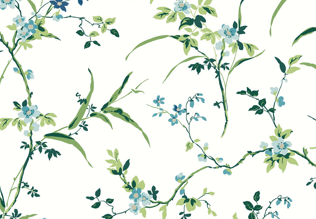 Обои York Blooms II Resource Library BL1744