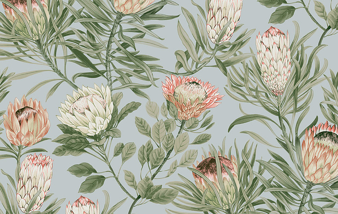 Американские обои York, коллекция Blooms II Resource Library, артикул BL1755