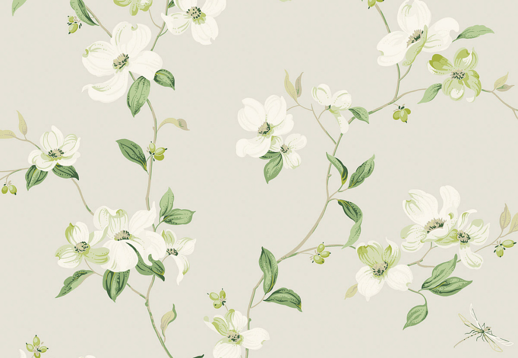 Обои York Blooms II Resource Library BL1762