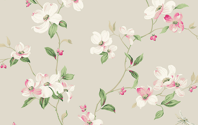 Американские обои York, коллекция Blooms II Resource Library, артикул BL1763