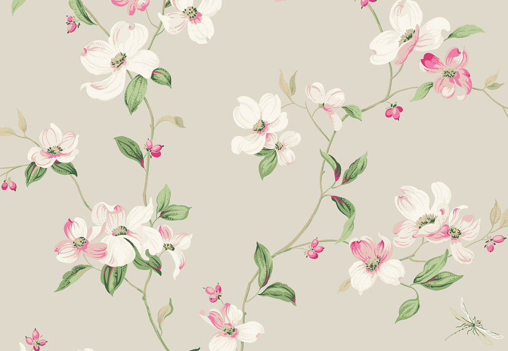 Обои York Blooms II Resource Library BL1763