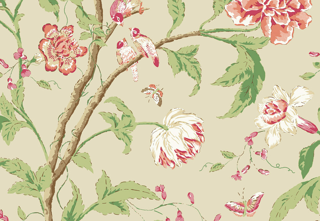 Обои York Blooms II Resource Library BL1781