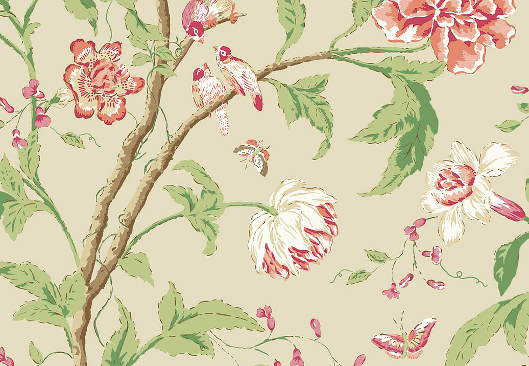 Обои York Blooms II Resource Library BL1781