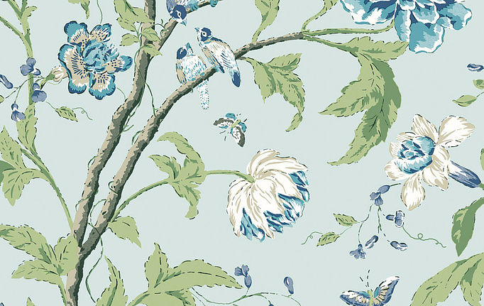 Американские обои York, коллекция Blooms II Resource Library, артикул BL1784