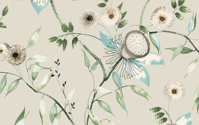 Американские обои York, коллекция Blooms II Resource Library, артикул BL1794