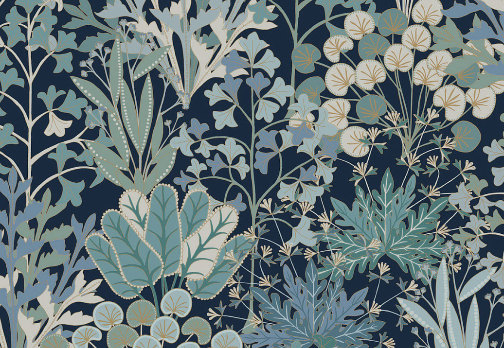 Обои York Blooms II Resource Library BL1812