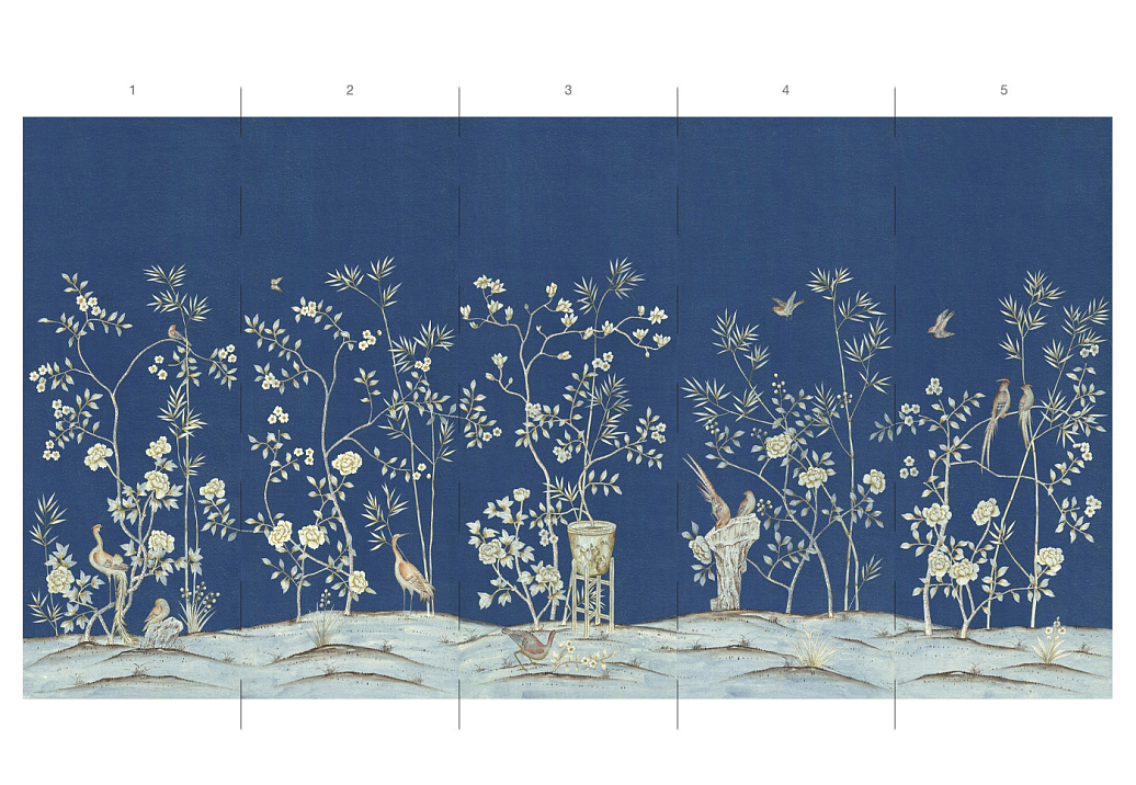 Обои Paul Montgomery Studio Book of Murals (Mural Sources) CH-142-CH/Shadow