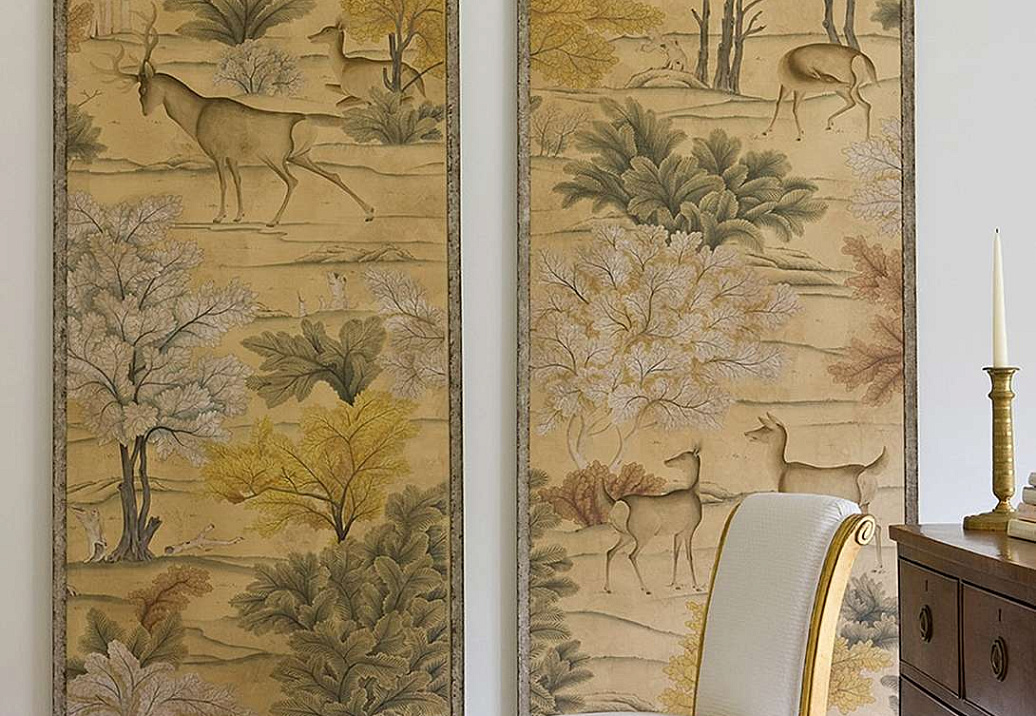 Обои Paul Montgomery Studio Book of Murals (Mural Sources) CH-075-BG1