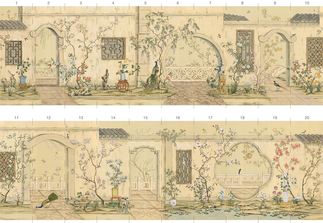 Обои Paul Montgomery Studio Book of Murals (Mural Sources) CH-518-EG/Harvest
