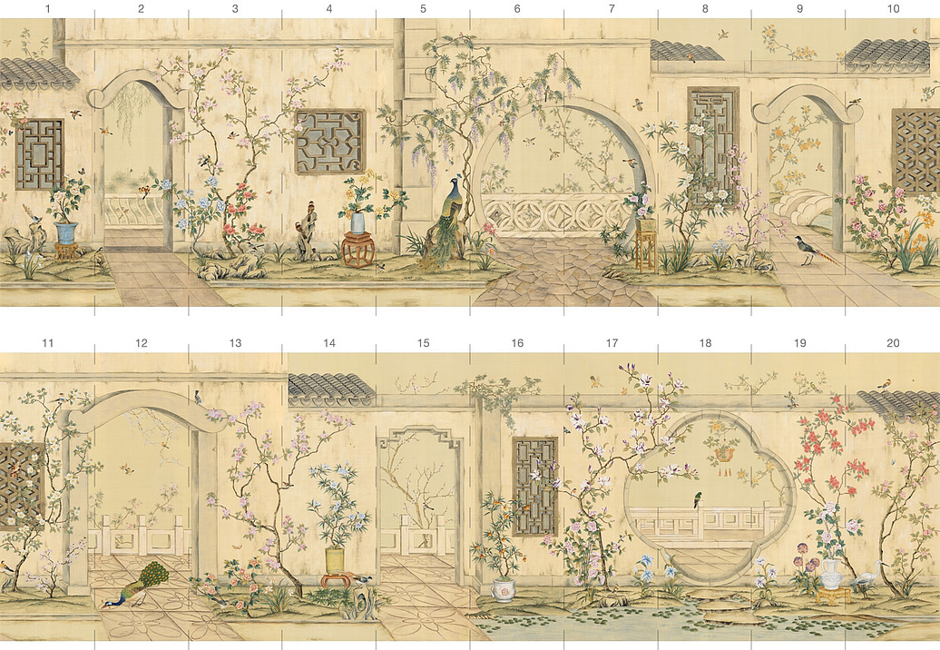 Обои Paul Montgomery Studio Book of Murals (Mural Sources) CH-518-EG/Harvest