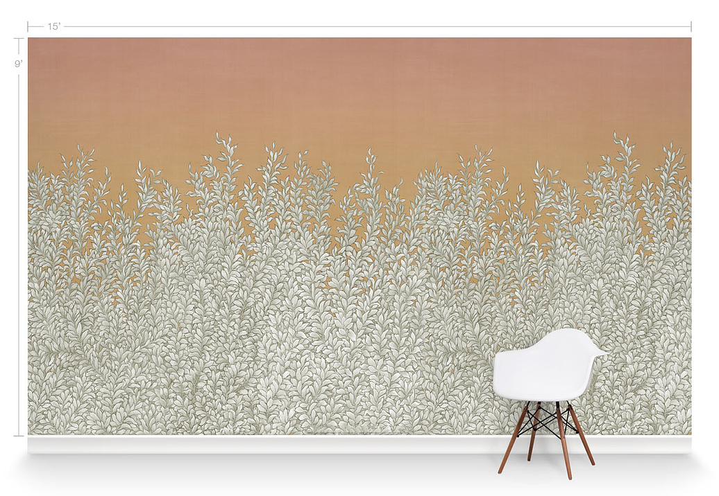Обои Paul Montgomery Studio Book of Murals (Mural Sources) FL-015-HR/Sandy Brown