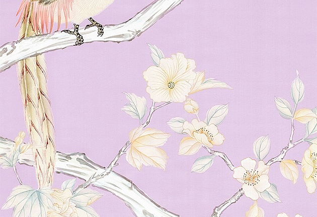 Обои Paul Montgomery Studio Book of Murals (Mural Sources) CH-085-LV/Lavender