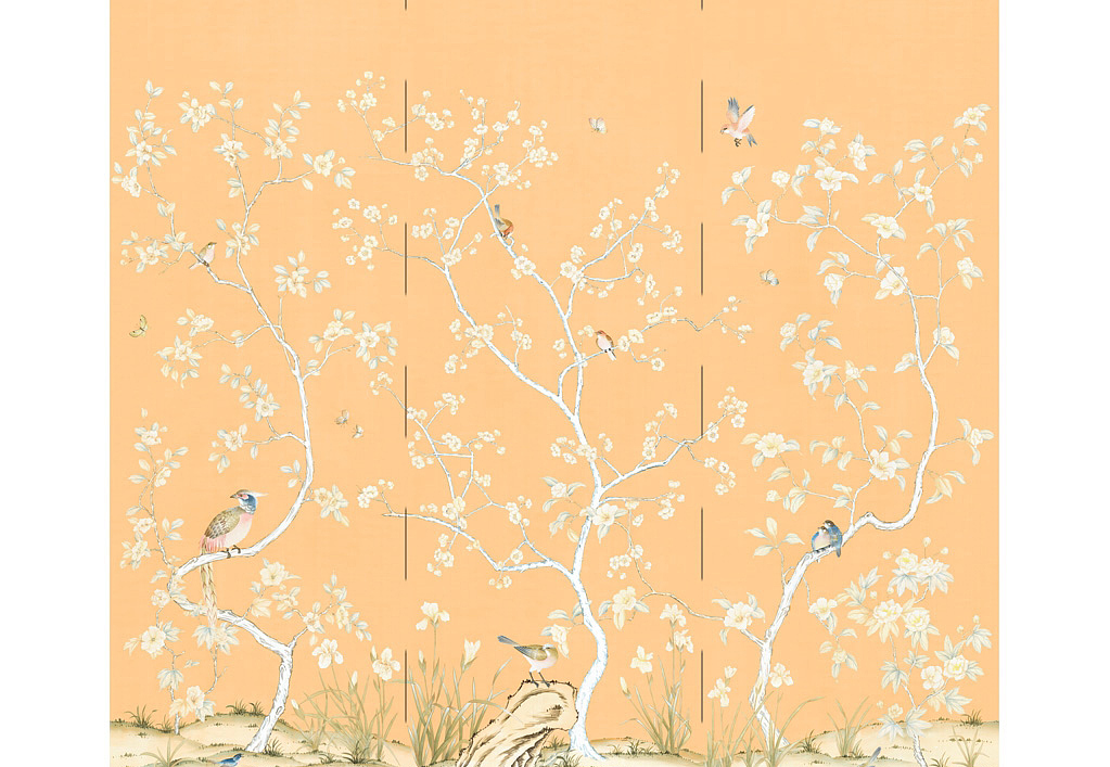 Обои Paul Montgomery Studio Book of Murals (Mural Sources) CH-085-LV/Orange