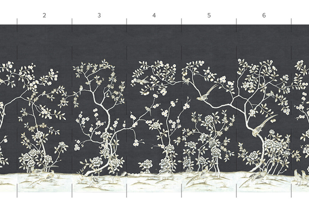 Обои Paul Montgomery Studio Book of Murals (Mural Sources) CH-150-BK4/Dusk