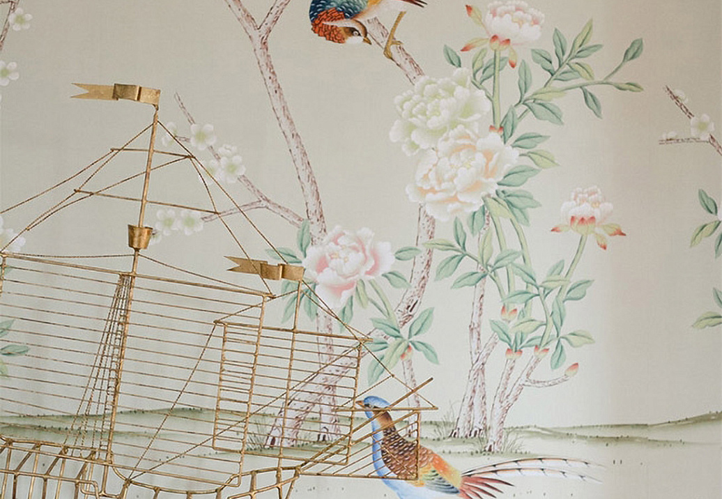 Обои Paul Montgomery Studio Book of Murals (Mural Sources) CH-150-GN1