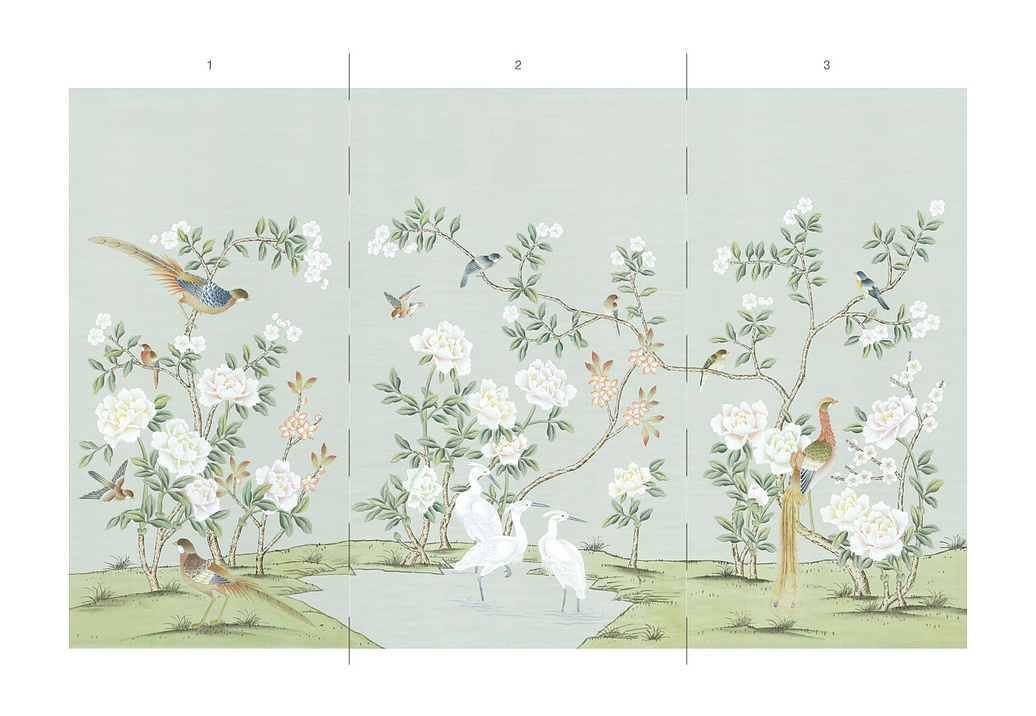 Обои Paul Montgomery Studio Book of Murals (Mural Sources) CH-150-MT2