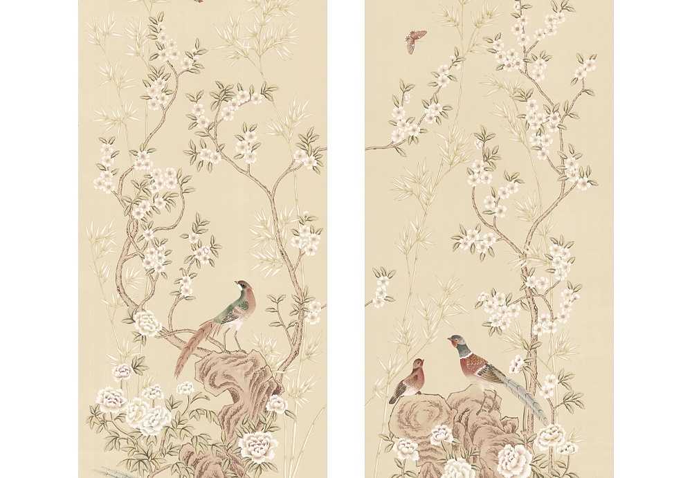 Обои Paul Montgomery Studio Book of Murals (Mural Sources) CH-130-RF1/Beige