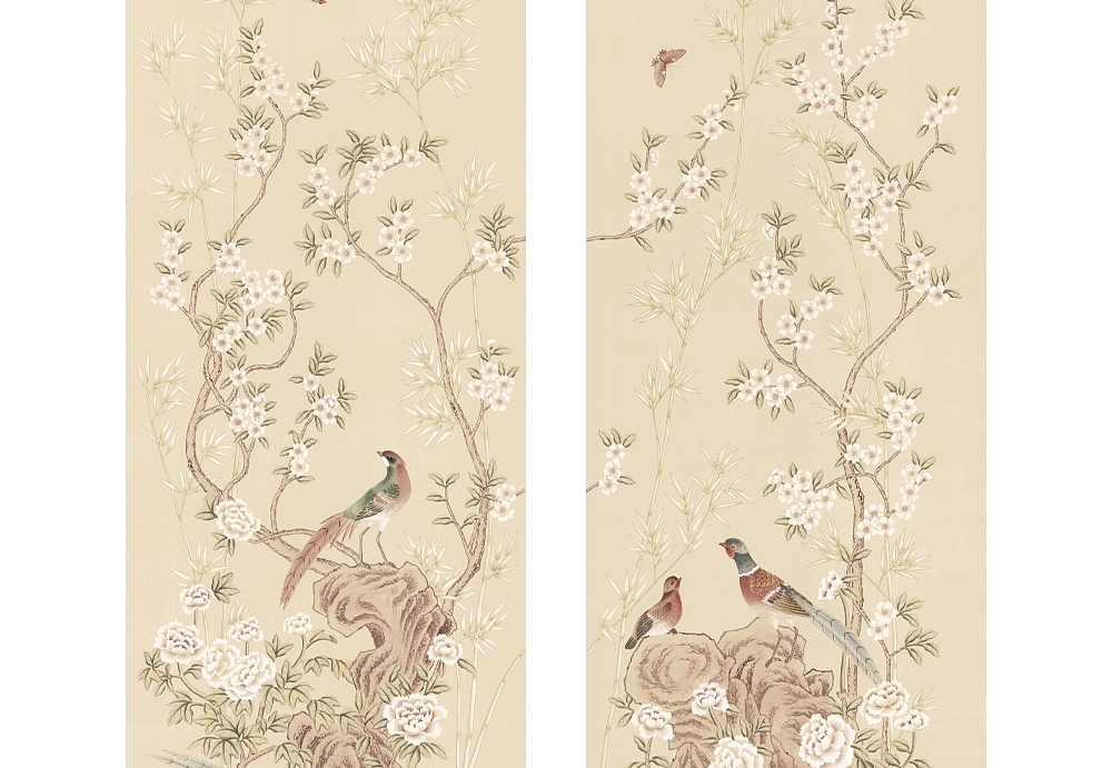Обои Paul Montgomery Studio Book of Murals (Mural Sources) CH-130-RF1/Beige