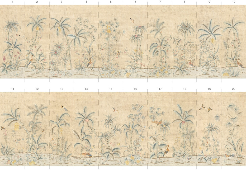 Обои Paul Montgomery Studio Book of Murals (Mural Sources) CH-111-BG1
