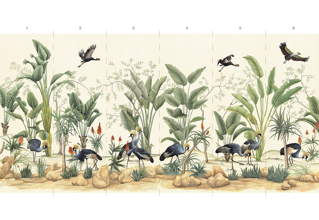 Обои Paul Montgomery Studio Book of Murals (Mural Sources) FL-120-AC