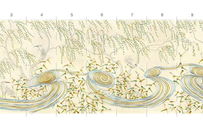 Обои Paul Montgomery Studio Book of Murals (Mural Sources) FL-230-KM