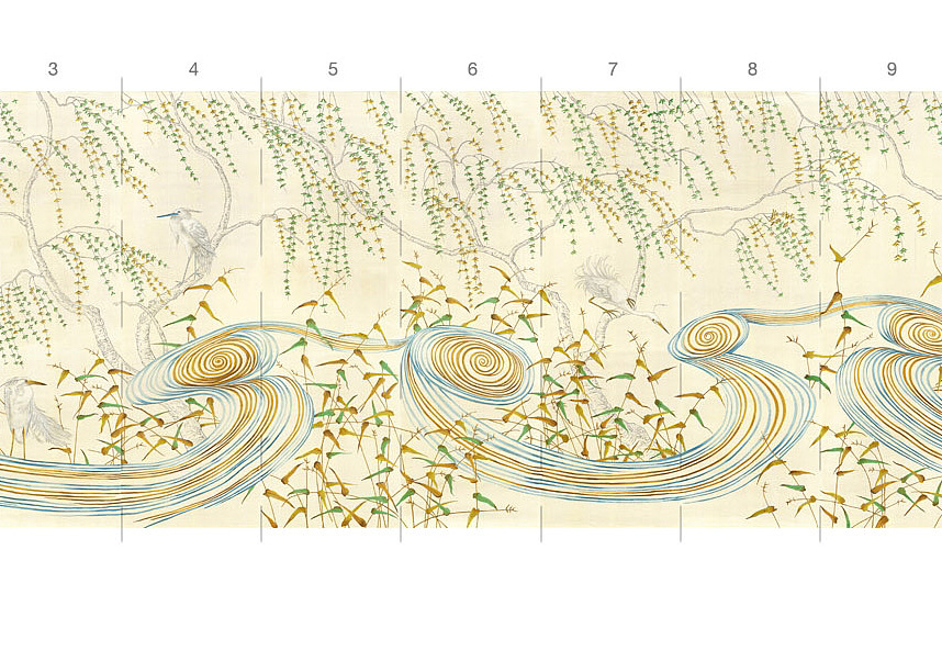 Обои Paul Montgomery Studio Book of Murals (Mural Sources) FL-230-KM