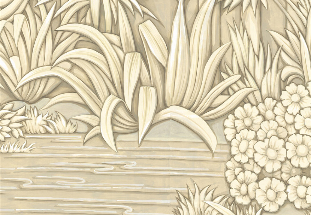 Обои Paul Montgomery Studio Book of Murals (Mural Sources) PN-550-OS/Sepia