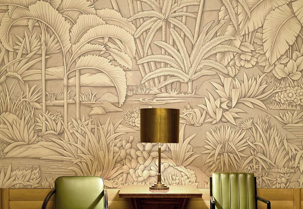 Обои Paul Montgomery Studio Book of Murals (Mural Sources) PN-550-OS/Sepia