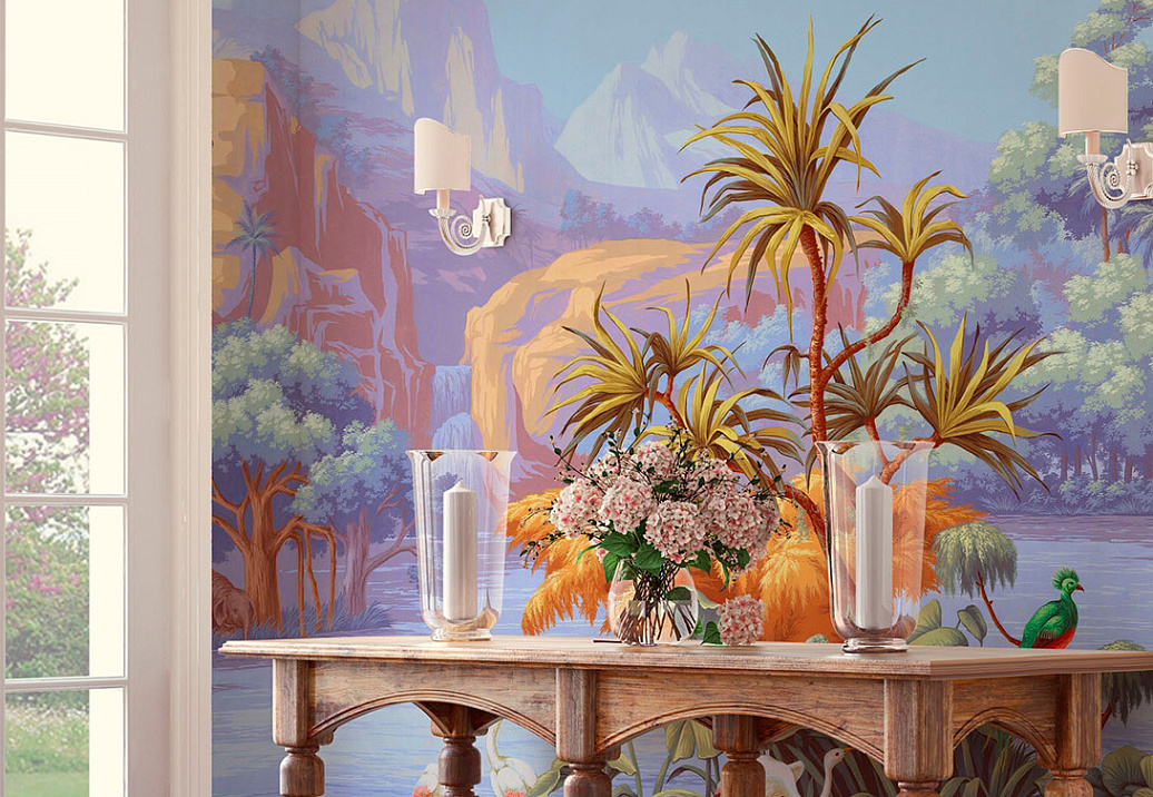 Обои Paul Montgomery Studio Book of Murals (Mural Sources) PN-880-AZ/Fauvist