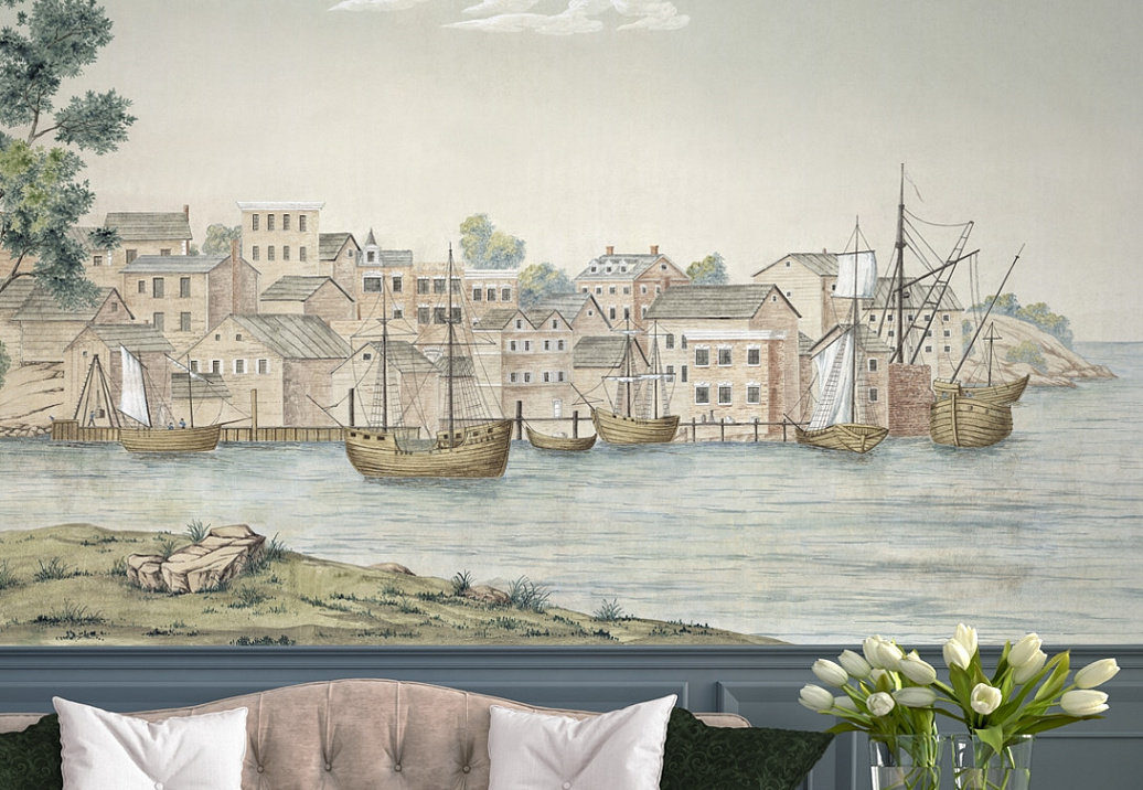 Обои Paul Montgomery Studio Book of Murals (Mural Sources) PN-625-WC1