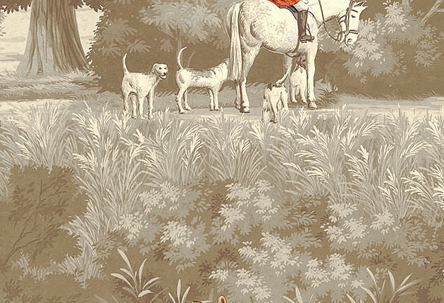 Обои Paul Montgomery Studio Book of Murals (Mural Sources) PN-990-JC/Sepia Antiqued