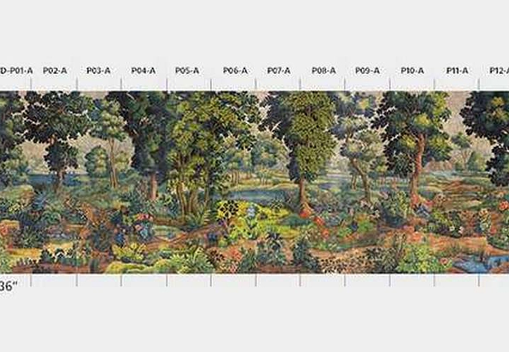 Обои Paul Montgomery Studio Book of Murals (Mural Sources) W-VD/Full Color