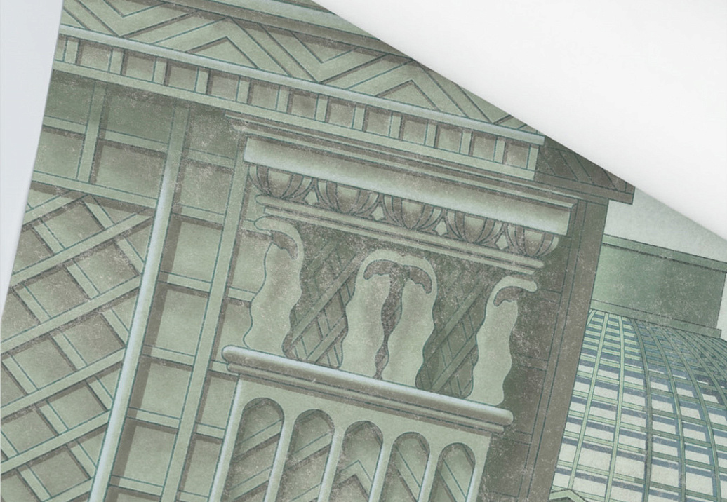Обои Paul Montgomery Studio Book of Murals (Mural Sources) WB-PV